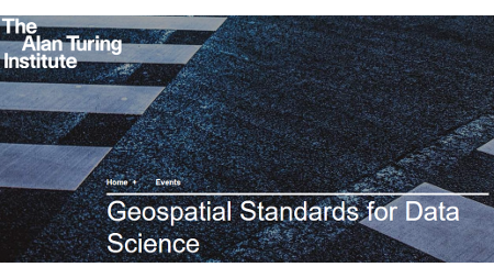 Workshop “Geospatial Standards for Data Science”